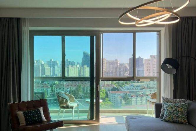 Jiaotong University/4br2bt/floor heat/balcony/central AC/oven