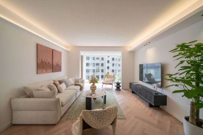 super modern 3brs floor heating nice open kitchen beside line 9,12 and Tianzifang 