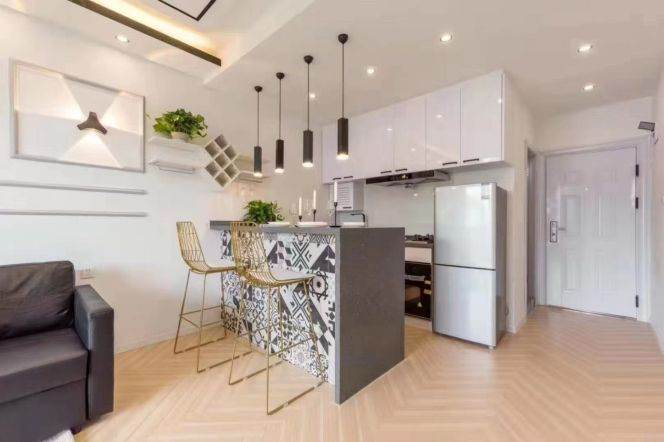 Modern 1Br/2Lr/1Bt+Outdoor Balcony@L10 Shanghai Library Station