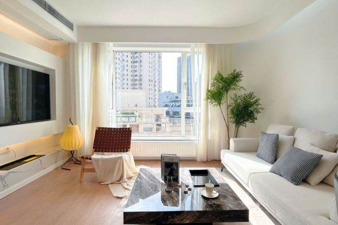 Lovely 2Bedrooms Apt+Wall Heating+central AC+Dishwasher@Jiangsu Rd