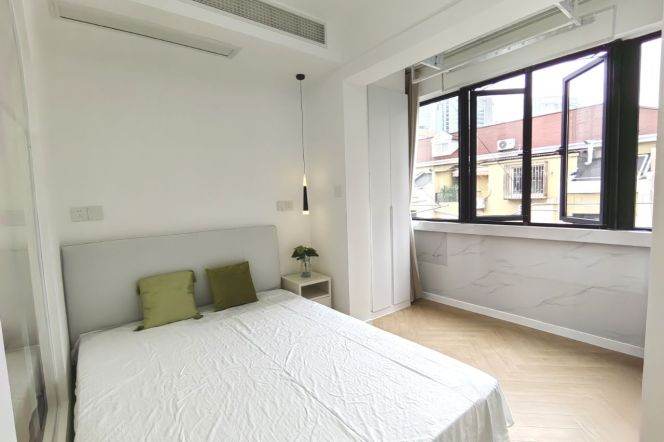 Zhongshan park/charming 1br 2lr/all bright room/brand furniture@L2/3/4