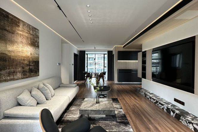 modern 2brs floor heating nice furniture beside Huang pu river 20.5K