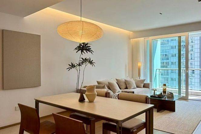 brand new modern big 2brs floor heating open balcony nice view beside line 9 SML mall