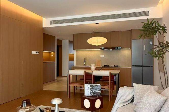 brand new modern big 2brs floor heating open balcony nice view beside line 9 SML mall