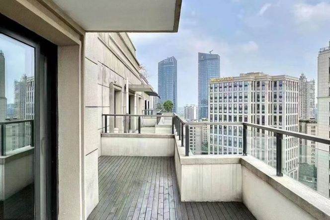 modern big 4brs floor heating big terrace nice view near Xuhui bundside 