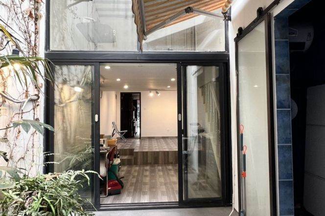 Nice yard 1Br/1Lr/1Bt apt nr Jiashan rd,M9/12