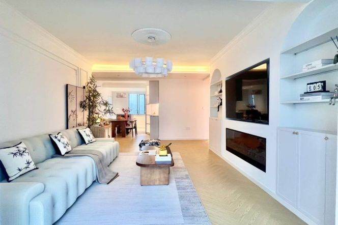 Caoyang rd/modern 3br 2lr/high floor/big living room/floor heating@L11/14/3/4