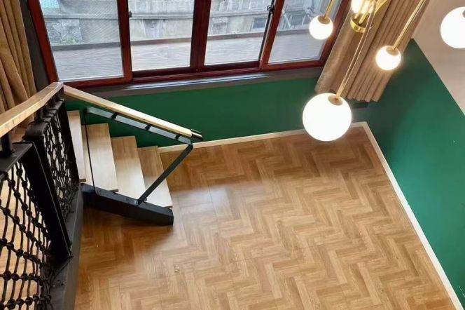 Cool Loft 2Br/2Lr/1Bt+Lovely Patio@L1/10/12 South Shaanxi Rd Station 