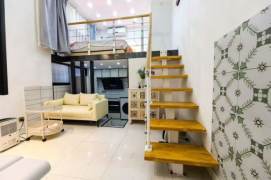 Full furnished 1br/2living & oven/loft @Jiangsu Rd & Line 2/11