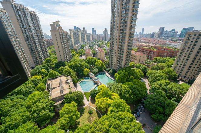 modern big size 3brs floor heating modern furniture beside su zhou river near line 2,15 