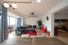 modern duplex 4brs floor heating balcony in Zhong shan park line 2,3,4 only 33K 