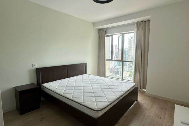 Changping Rd metro/3br2bt/floor heat/oven/outdoor balcony/free club/tennis court/pool