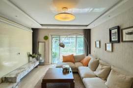 Changping Rd metro/3br2bt/central AC/floor heat/free club/tennis court/dishwasher/balcony