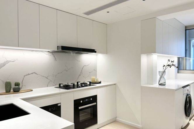 modern 3brs floor heating modern furniture nice view beside Jiao tong university 27.8K