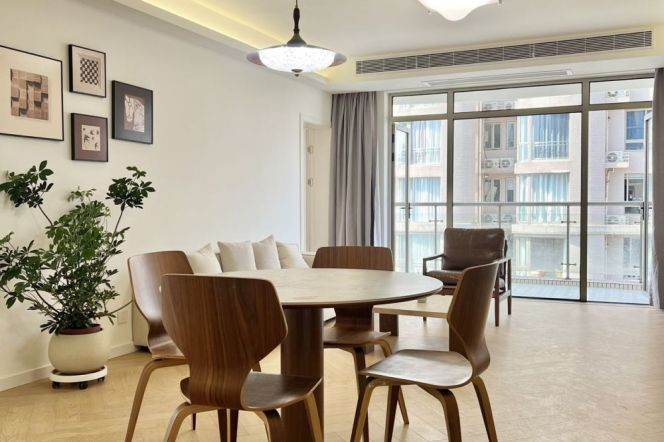 jing'an temple floor heat 3BR/2baths@L2/7/14