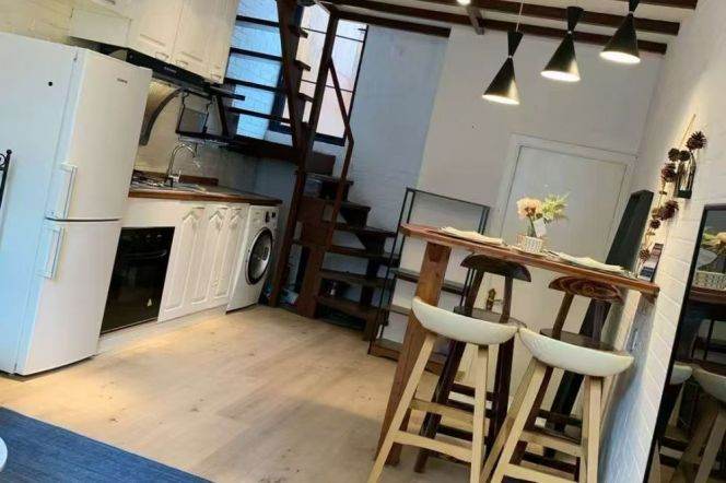 South Shanxi rd 1BR apartment with terrace