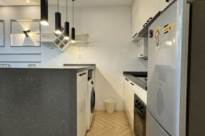 Bright 1BR Apt + open balcony | Shanghai Library. Metro| Clean compound | 8.9K