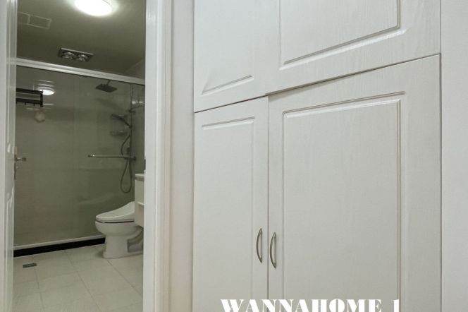 Great Compound+Modern&Bright Elevator 1Bdr 1Bath Apt+Jing An Temple