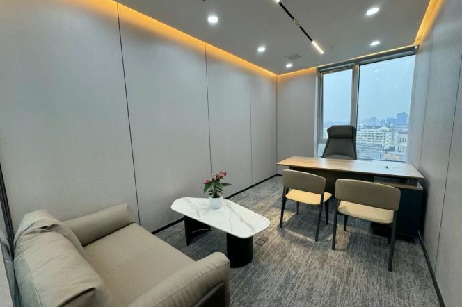 122sqm furnished office Jing'an Temple
