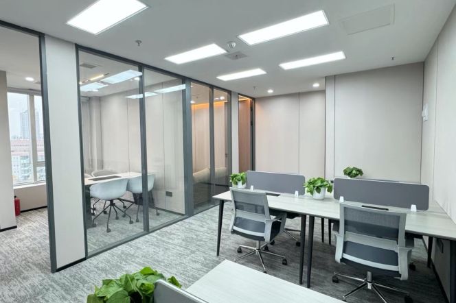 122sqm furnished office Jing'an Temple