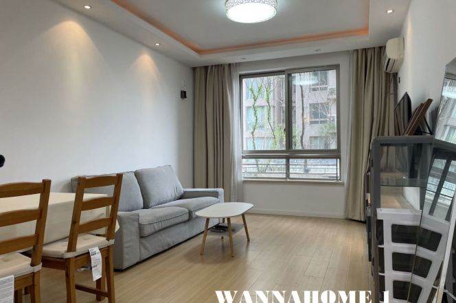 Great Compound+Modern&Bright Elevator 1Bdr 1Bath Apt+Jing An Temple