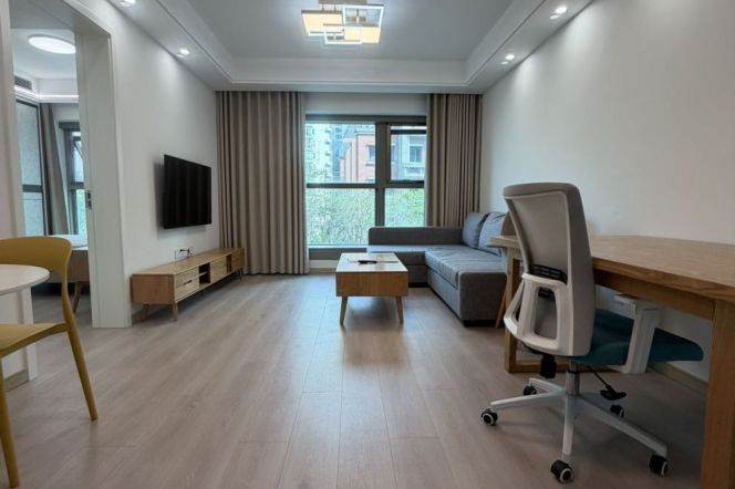 Changping Rd Station Elevator 1Br Line7 Nice Compound