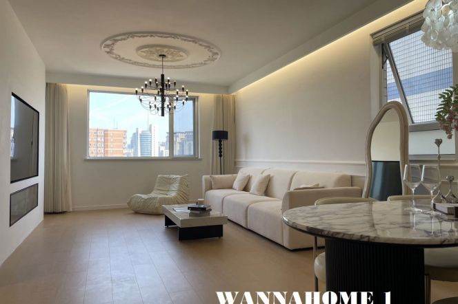 Spacious&Modern&Bright 3Bdrs 2Baths Apt+Awesome View+L2/11 Jiang Su Rd+Large Balcony