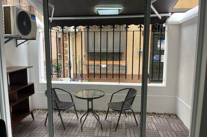 jing'an temple 1BR/big living room/big yard@L2/7