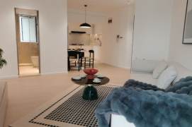 Morden 3brs with balcony and floor heating in central downtown ,