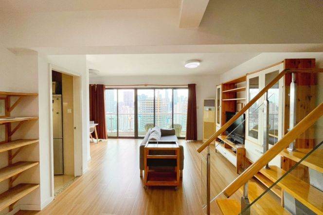 Elevator 2BR-Fudan University-2-minute walk to Line 4-Linping Road