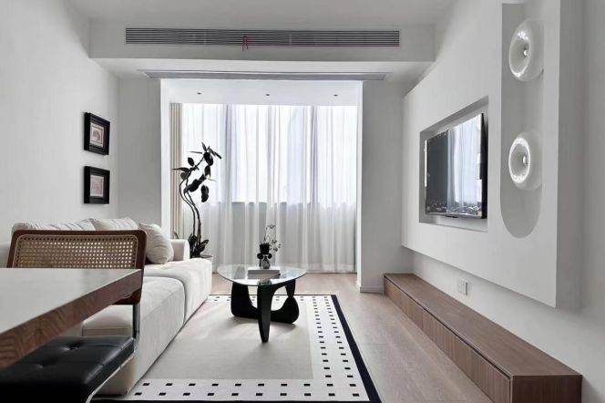 Lovely one bedroom elevator Apt+central AC+oven+dryer@Hongqiao Rd