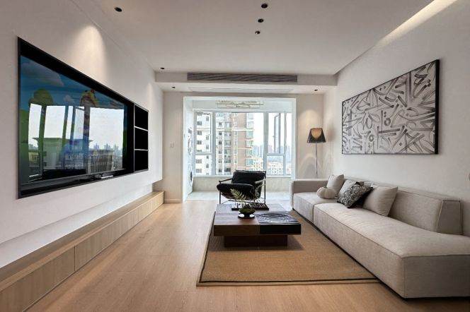 modern 2brs wall heating nice furniture near Century park 19K