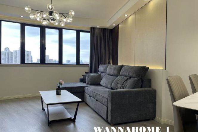 Great Compound+Bright&Modern 1Bdr 1Bath Apt+Zhong Shan Park+Awesome View