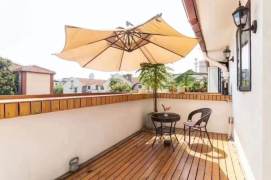 Nice terrace 1Br/1Lr/1Bt apt nr South shanxi rd,M1/10/12