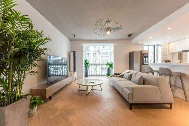 Xujiahui Garden floor heating 3brs/2lr/1ba apt wt balcony; L1/9/11