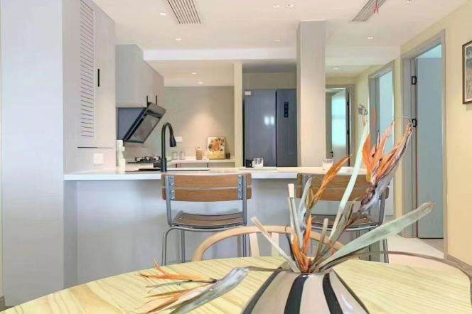 Modern 3brs floor heating balcony near Jing an temple line 2,7,14 only 23.5K