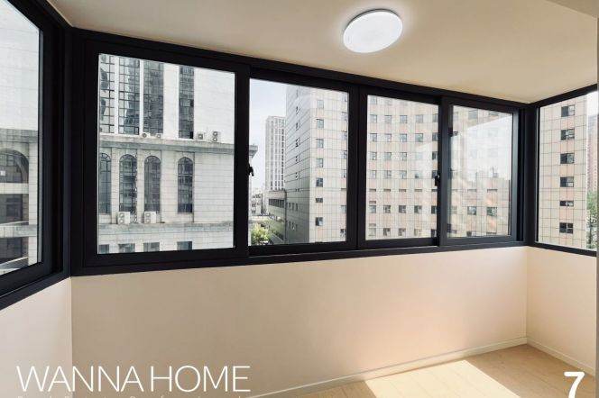 Surrounded By Windows/Jiangsu Rd/Brand New/Elevator/Balcony/Large Storages/Heater/Cozy2br