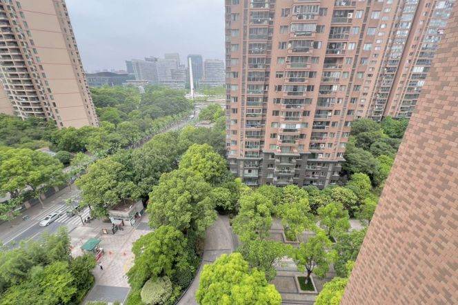 modern big 3brs floor heating modern furniture nice view beside Su zhou river line 2,15