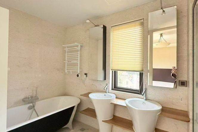 Taiyuan villa, with an oversized garden terrace, at Hengshan Road subway station