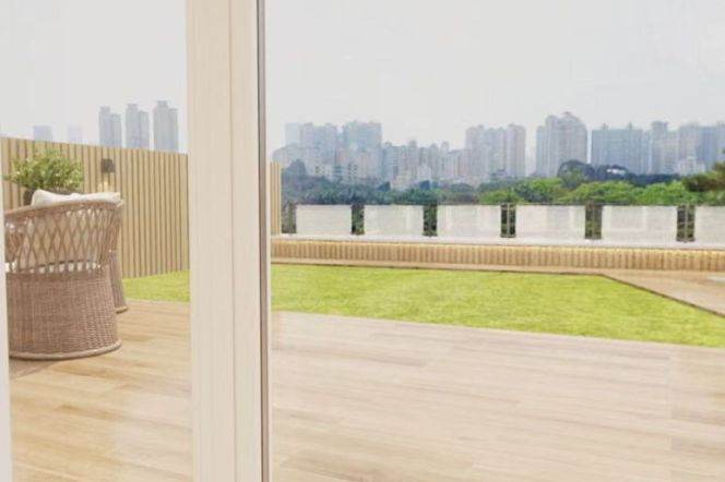 brand new 3brs floor heating big beautiful terrace beside west nan jing road CBD Line 2,12,13