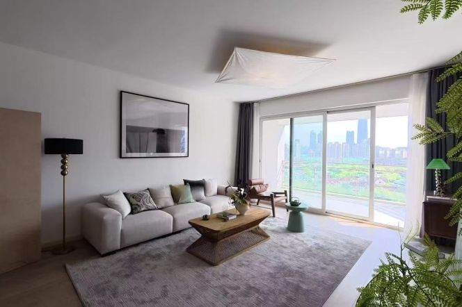 Luxury compound with 24h security, gym, pool & garden.