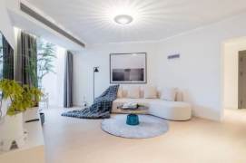 2 Brs, 1 Living room with Floor heating/Central ac/Oven, 120 sqm @ Jingan temple L2&7