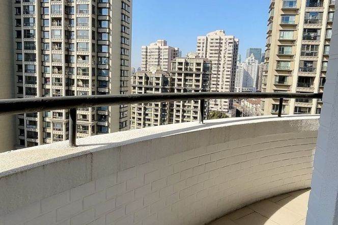 2 Brs with Open Balcony/Wall heating/Oven/Dryer, 110 sqm @ Jiashan metro L9&12