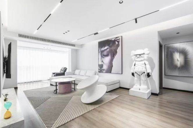 3 Brs, 2 Baths with Floor heating/Central ac/Oven, 150 sqm @ Changshou metro L7&13