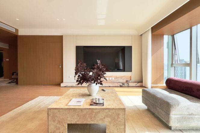 Brand new decoration 3brs with floor heating and river in LuJiazui