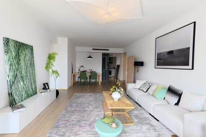 Luxury compound with 24h security, gym, pool & garden.