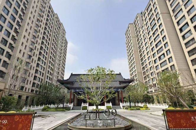 modern big 4brs big terrace floor heating modern furniture in Gubei 33.3K