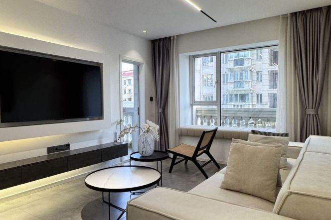 Modern 2Br 110Sqm +Balcony | Zhongshan Park Metro L2/3/4 | High-end compound