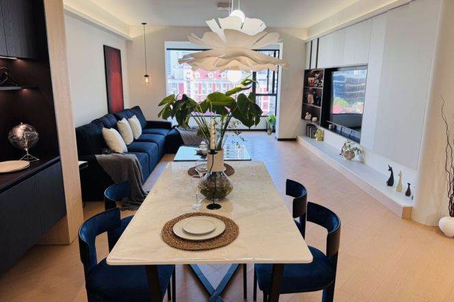 Laoximen/3br2bt/central AC/floor heat/oven/dishwasher