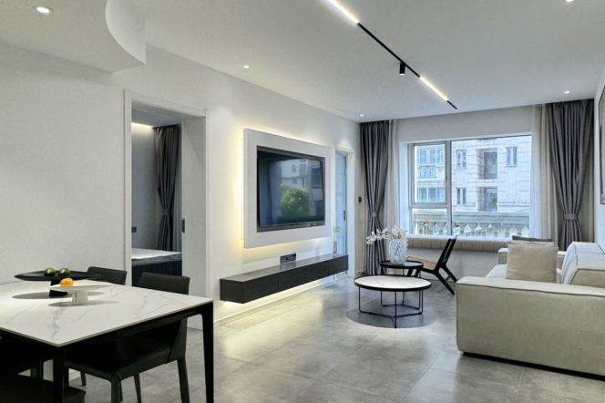 Modern 2Br 110Sqm +Balcony | Zhongshan Park Metro L2/3/4 | High-end compound